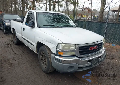 2005 GMC Sierra 1500 z USA, uszkodzony, nr VIN 1GTEC14T45Z260217